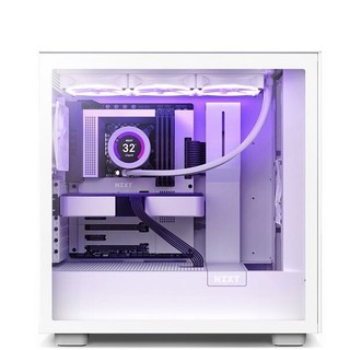 NZXT 恩杰 H7 ATX机箱 侧透 白色