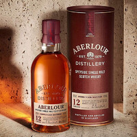 Aberlour 亚伯乐 12年双桶陈酿单一麦威士忌 700ml