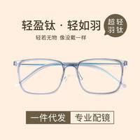 winsee 万新 1.56多屏防蓝光镜片*2片+超轻钛架多款可选