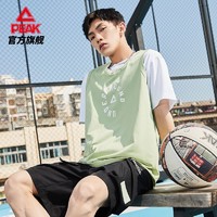 PEAK 匹克 运动篮球背心男2023夏季新款美式健身训练无袖宽松比赛上衣