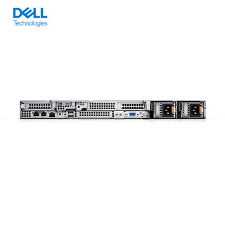 戴尔（DELL）R450 企业级1U机架式服务器主机 1*4310 12核24线程 2.1G 64G内存丨480G+4*2T 丨H755丨定制