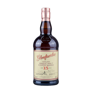glenfarclas 格兰花格 15年单一麦芽苏格兰威士忌洋酒700ml 单瓶