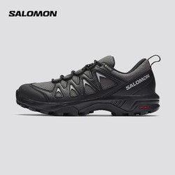 salomon 薩洛蒙 女款 戶外運動舒適透氣輕量防水減震防護徒步鞋 X BRAZE GTX 磁鐵灰 471807 4.5 (37 1/3)