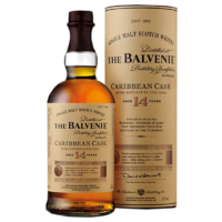 THE BALVENIE 百富 14年700ml43度双桶陈酿 单一麦芽苏格兰威士忌进口洋酒（The Balvenie）
