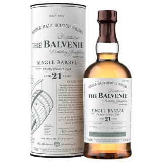 百富（Balvenie）苏格兰单一麦芽威士忌700ml 英国进口洋酒 百富21年单桶