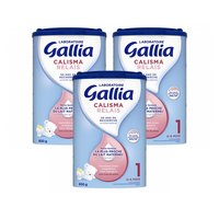 欧洲直邮Gallia 达能佳丽雅1段近母乳型婴儿奶粉830g*3罐0-6个月