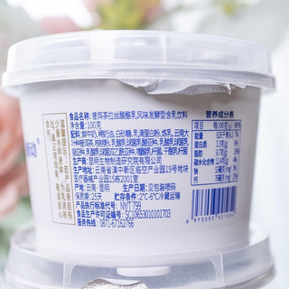 懒动拉丝酸奶100g*12盒酸酪发酵型酸奶多口味营养早餐 普洱拉丝12盒