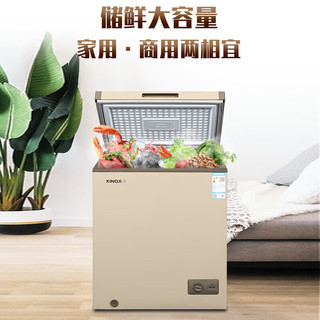 XINGX 星星 冰柜205升小冷柜   商用速冻保鲜冰箱BD/BC-205A