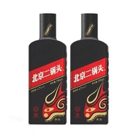 PLUS会员：YONGFENG 永丰牌 北京二锅头 黑金版 42%vol 清香型白酒 500ml*2瓶