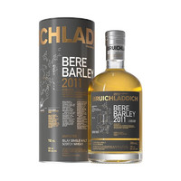 布赫拉迪（Bruichladdich）洋酒 麦芽经典苏格兰单一麦芽威士忌700ml礼盒 古卓大麦2011年 700ml