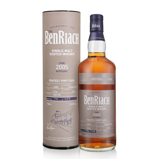 本利亚克（BENRIACH）Benriach本利亚克 单桶苏格兰单一麦芽威士忌 700ml行货洋酒 2005年单桶（桶号2682）
