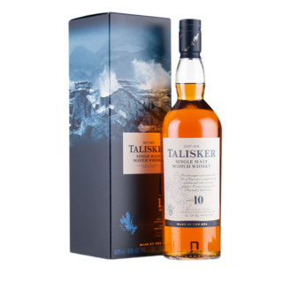 泰斯卡 Talisker 单一麦芽苏格兰威士忌 进口洋酒 泰斯卡10年700*2瓶