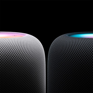 Apple 苹果 2023款Apple HomePod 午夜色 智能音响/音箱 无线蓝牙音响/音箱 居