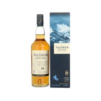 欧洲直邮TALISKER泰斯卡10年单一苏格兰威士忌45.8度200ml礼盒装