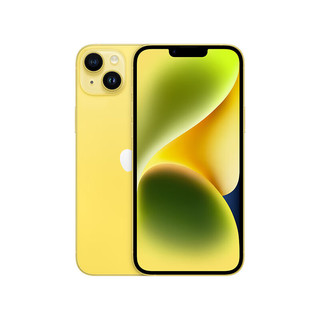 Apple 苹果 iPhone 14 Plus (A2888) 256GB 黄色 支持移动联通电信5G 双卡双待手机