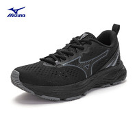 Mizuno 美津浓 Racer 中性跑鞋 D1GH223601 黑色 36