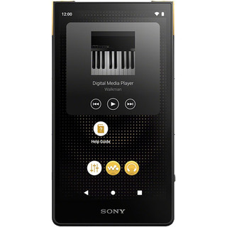 SONY 索尼 NW-ZX706 高解析度MP3音乐播放器 Hi-Res Audio 安卓流媒体 NW-ZX706 黑色 (32G)