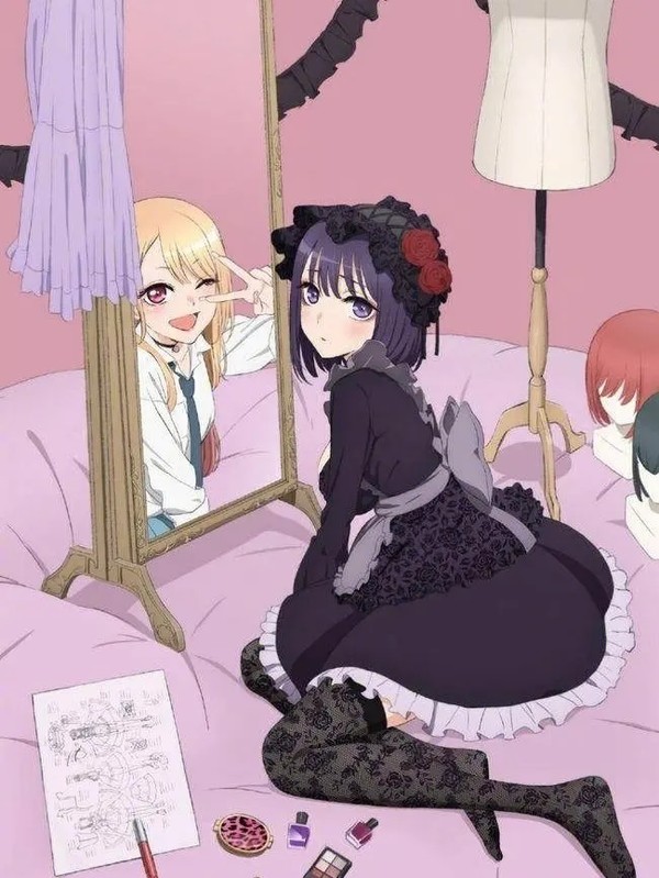 太东日韩动漫周边_Taito 太东AMP 更衣人偶坠入爱河喜多川海梦黑