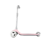小米（MI） 米兔儿童滑板车 男童女孩三轮滑滑车闪光轮3-6岁宝宝玩具车礼物户外运动便携式滑步车 粉色 米兔儿童滑板车