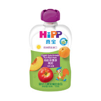 HiPP 喜宝 有机婴幼儿苹果李桃泥100g（6-36个月）
