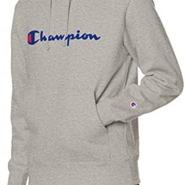 C.Champion 世纪冠军 Champion 男士 连帽卫衣 毛圈布 草写logo 经典 基本款 C3-Q102