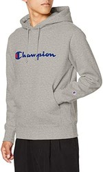 C.Champion 世纪冠军 Champion 男士 连帽卫衣 毛圈布 草写logo 经典 基本款 C3-Q102
