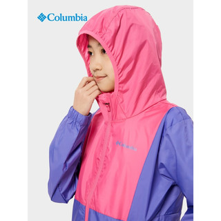 Columbia哥伦比亚户外23春夏新品女童时尚撞色夹克连帽外套SG3143 656 S（135/57）