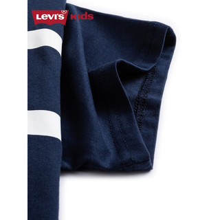 Levi's李维斯童装男童纯棉短袖T恤2023夏季儿童舒适柔软短t半袖潮 深靛蓝 140/68(S)