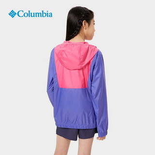 Columbia哥伦比亚户外23春夏新品女童时尚撞色夹克连帽外套SG3143 656 L（160/69）