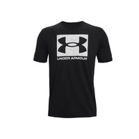 安德玛 UNDERARMOUR）UA ABC Boxed男子迷彩训练运动短袖T恤1361673 黑色001 L