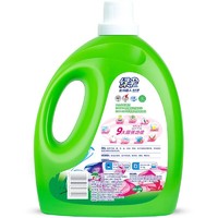 EVER GREEN 绿伞 去污超人除菌除螨洗衣液4kg（薰衣芳菲） 深层清洁中性机洗手洗