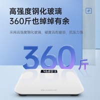 YANGZI 扬子 体重秤家用精准体重称成人LCD健康减肥人体秤体重计电子秤180公斤T50J充电款白色