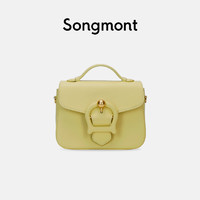 Songmont 崧 小号信封包设计师款头层牛皮软皮斜挎手提邮差包