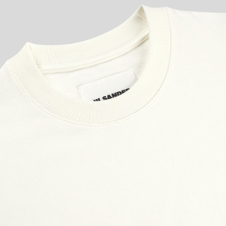 JIL SANDER 男士圆领短袖T恤 J22GC0119_J20035-1 白色 L