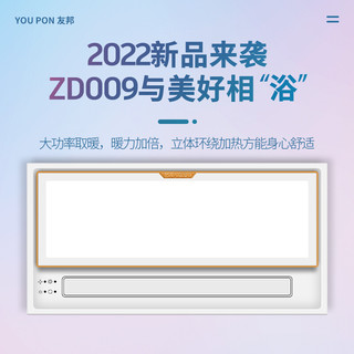 UB 友邦 DZ009 集成吊顶浴霸