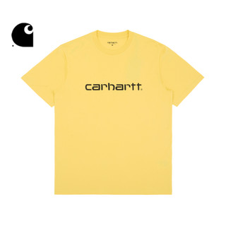 Carhartt WIP短袖T恤男装春夏经典LOGO字母印花圆领卡哈特029915G