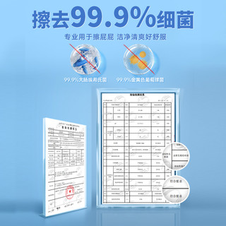 湿厕纸家庭实惠装40抽3包 共6包