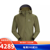 ARC’TERYX 始祖鸟 Gamma Lt 户外防风弹力软壳连帽夹克外套520礼物 17307神秘绿 M