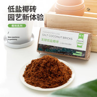 一洲椰糠砖单块*5营养土 通用园艺盆栽多肉土花土种菜种植椰土栽培基质有机肥椰糠砖
