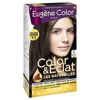 Eugene Color 鎏金色彩系列 植物精油染发剂 #N3雾感茶棕 1盒