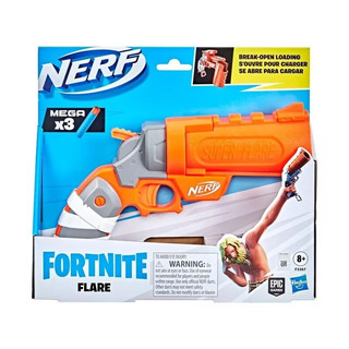 NERF热火Fortnite堡垒之夜Legendary TAC信号sg软弹发射器玩具枪 信号 美版橙机