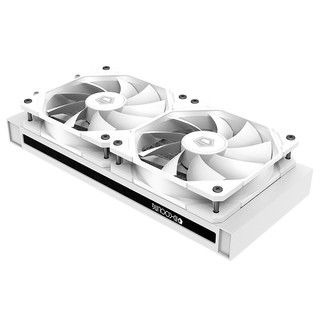 ID-COOLING ZOOMFLOW 240 XT SNOW ARGB 240mm 一体式水冷散热器 白色