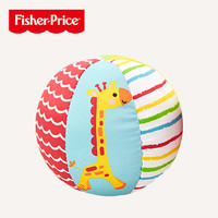费雪（Fisher-Price）动物认知球新生儿布艺玩具球婴幼儿宝宝手抓球早教六一儿童节礼物 六面布球
