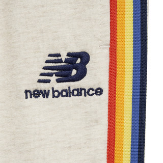 New Balance nb官方童装 4~14岁男女儿童春季新款彩虹边运动长裤