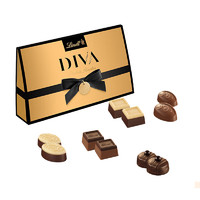 瑞士莲Lindt进口巧克力礼盒DIVA手袋形生日礼物520母亲节结婚喜糖伴手礼 鎏金巧克力105g