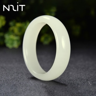 N2it 和田玉白色手镯 礼盒装