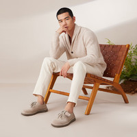 Clarks 其乐 男鞋高斯基系列春夏新品透气舒适低帮鞋休闲皮鞋男