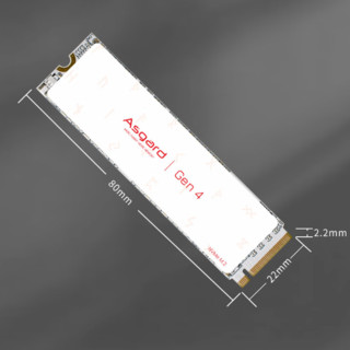 Asgard 阿斯加特 AN4+ NVMe M.2 固态硬盘（PCI-E4.0）