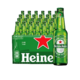 Heineken 喜力 经典纯麦黄啤 330ml*24瓶