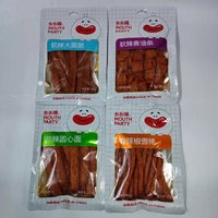 乡乡嘴圆心大面筋软香油辣条椒傲棒130g袋装湖南特色休闲零食包邮